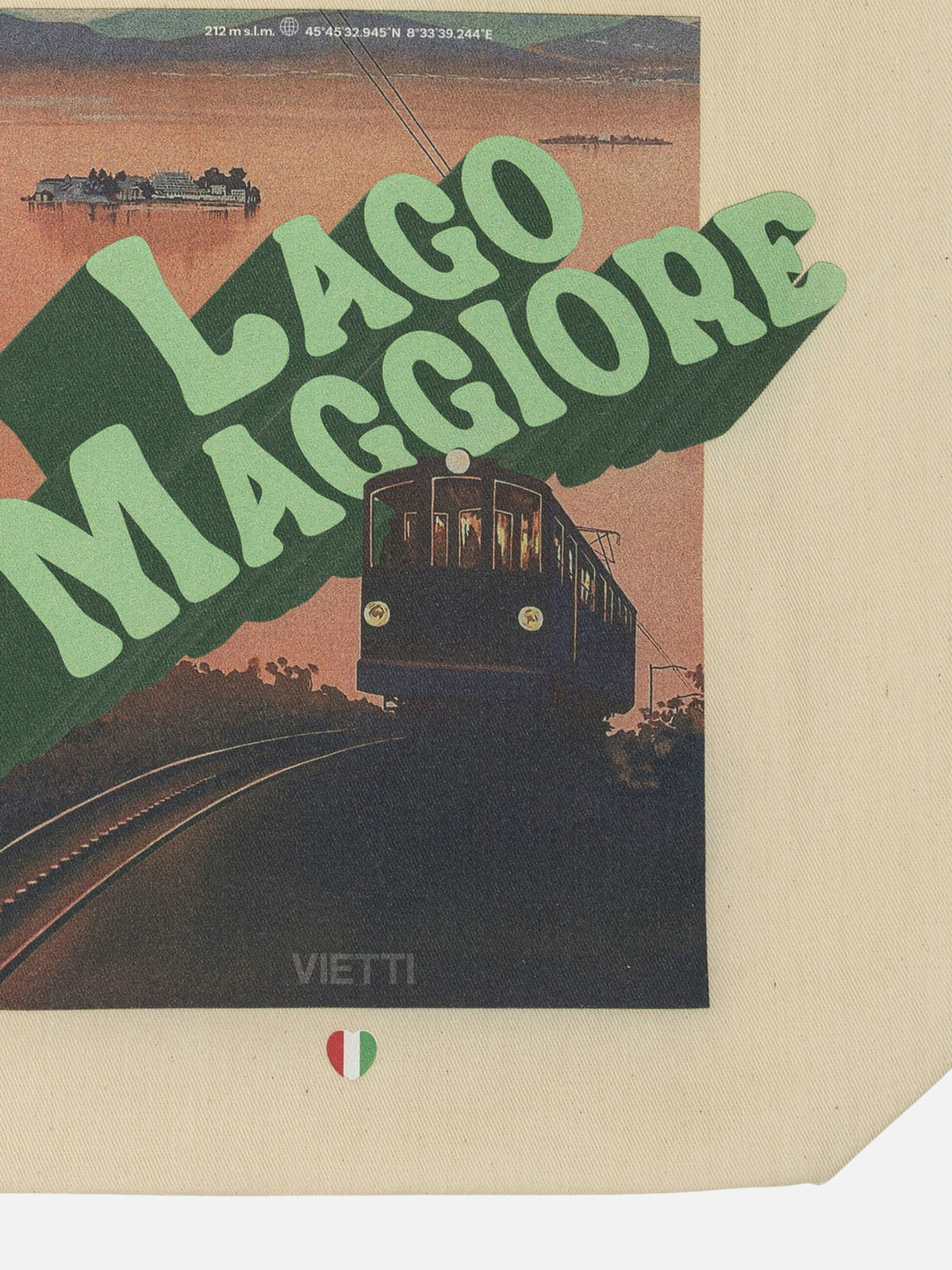 VIETTI Merchandise "Lago Maggiore" tote bag Beige