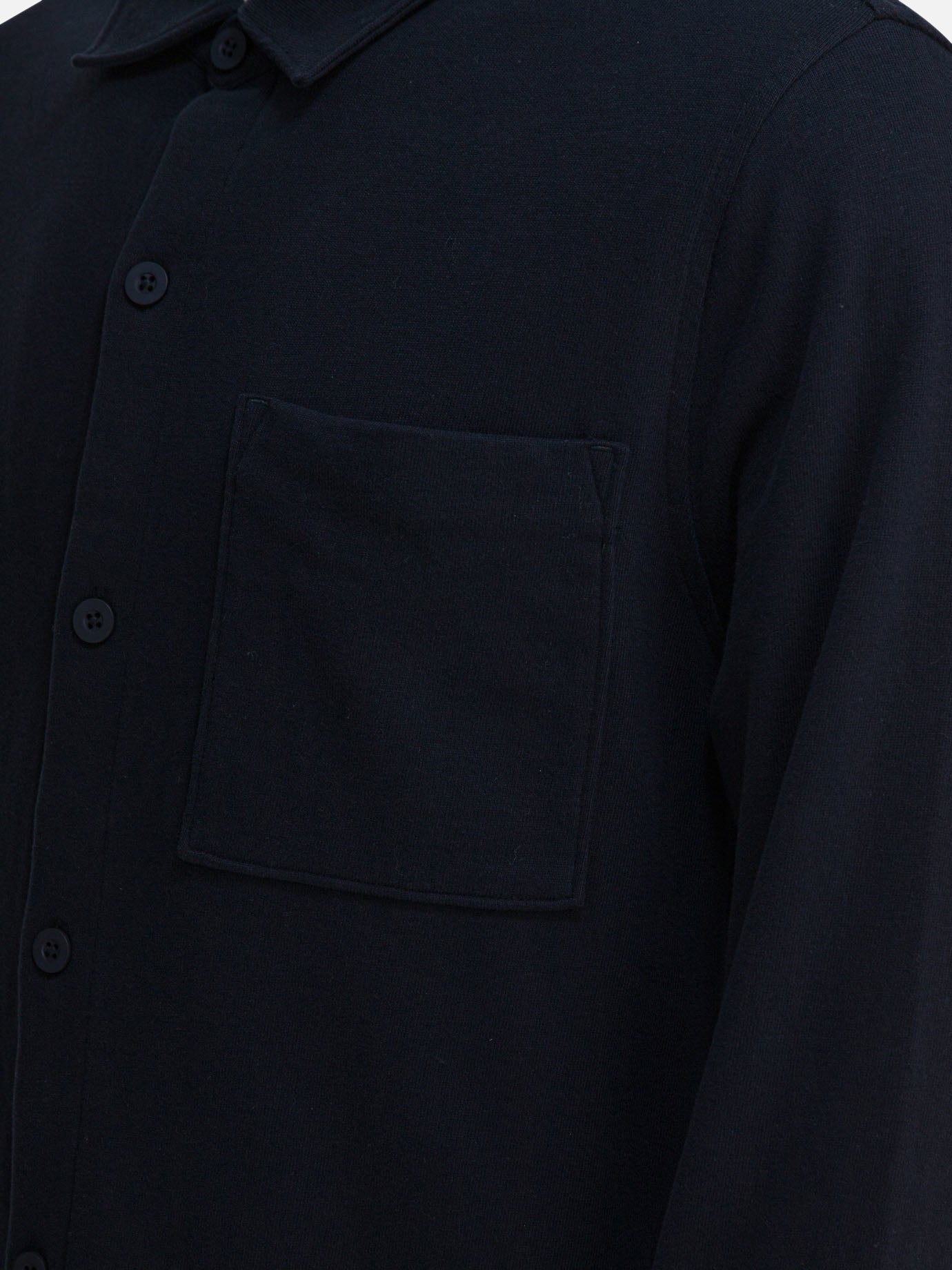 Giacche overshirt Solid colour Blu - Vince Uomo | PDP | VIETTI Online Store | Zoom-Modal_4