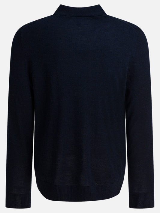 Polo con bottoni Solid colour Blu - Vince Uomo | PLP | VIETTI Online Store | 2