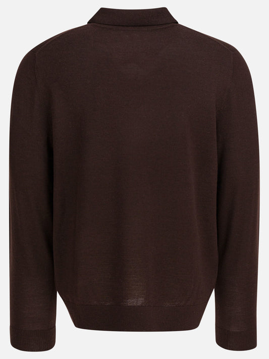 Polo con bottoni Solid colour Bordeaux - Vince Uomo | PLP | VIETTI Online Store | 2