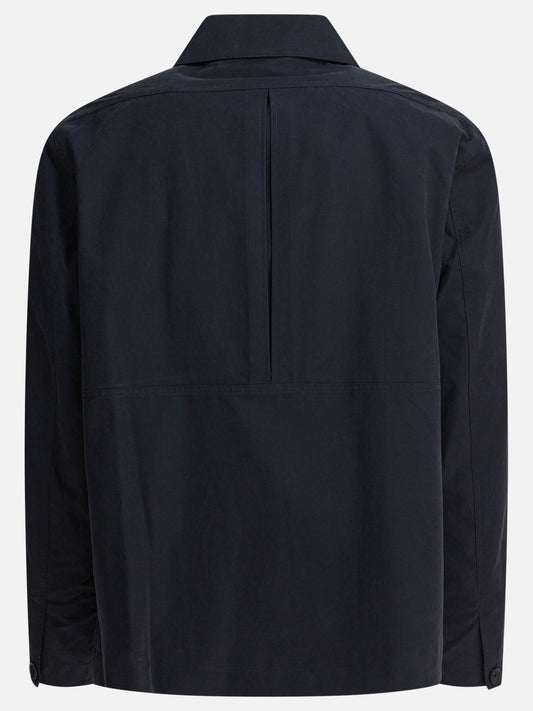 Overshirt jackets Solid colour Blue - Vince Men | PLP | VIETTI Online Store | 2