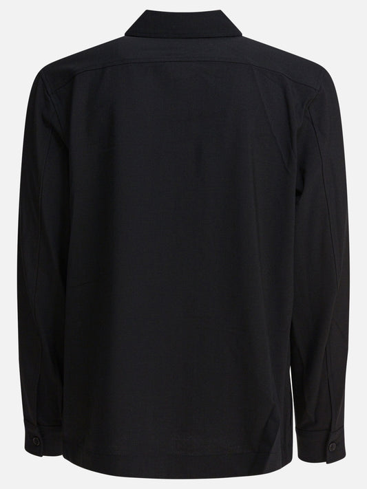 Overshirt jackets Solid colour Black - Vince Men | PLP | VIETTI Online Store | 2