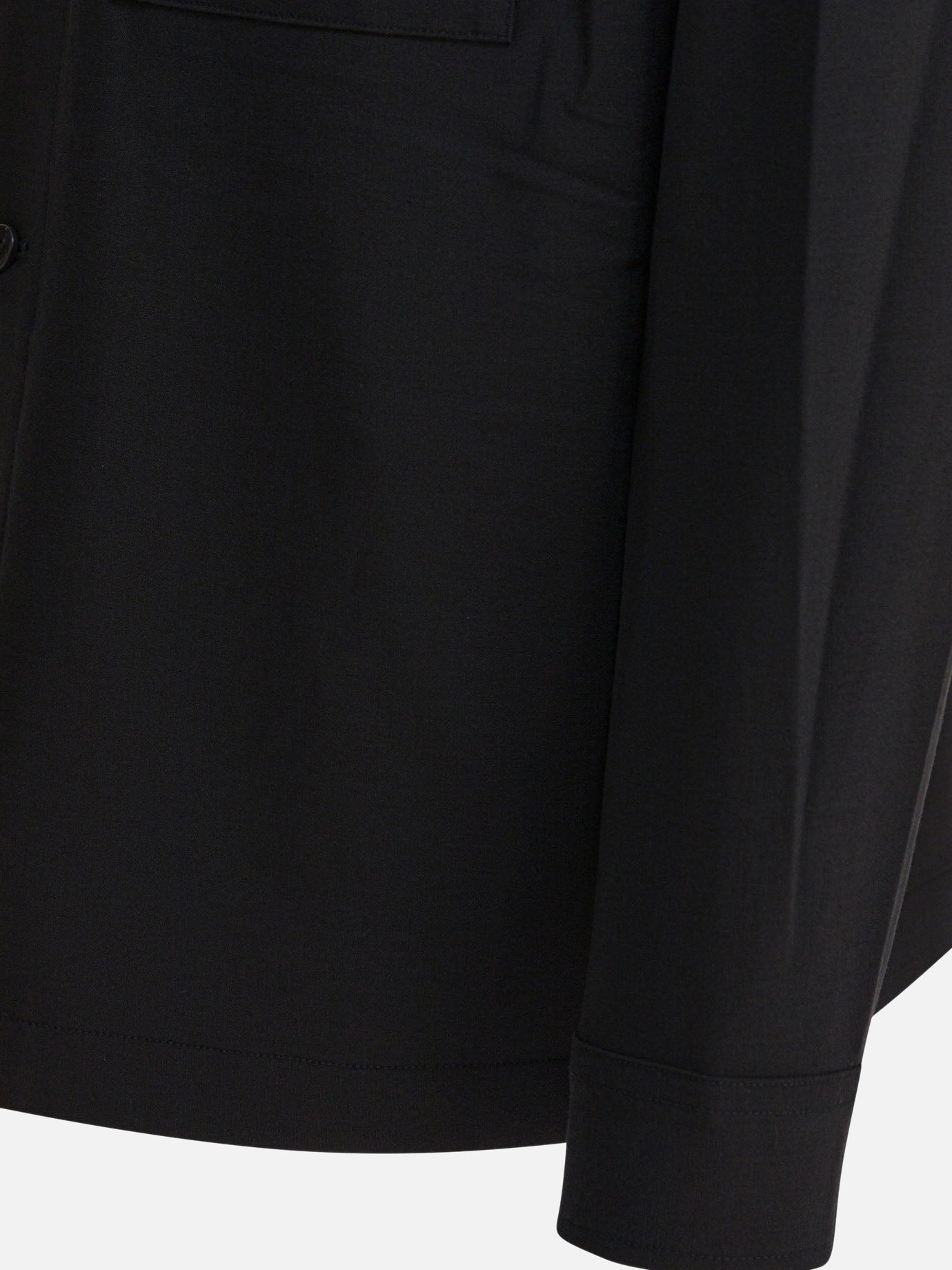 Overshirt jackets Solid colour Black - Vince Men | PDP | VIETTI Online Store | Zoom-Modal_4