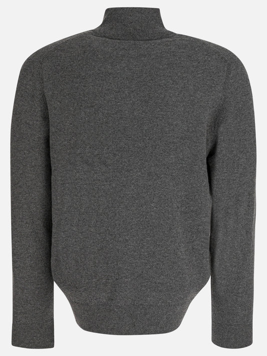 Half zip sweaters Solid colour Grey - Vince Men | PDP | VIETTI Online Store | 2