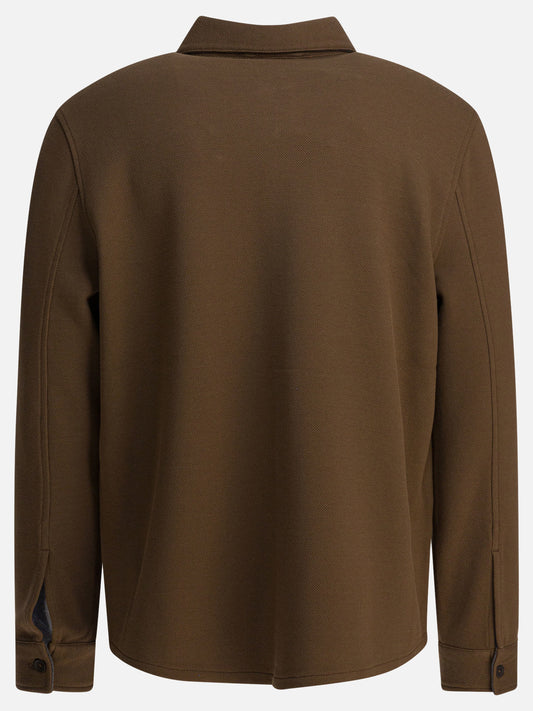 Giacche overshirt Solid colour Marrone - Vince Uomo | PLP | VIETTI Online Store | 2