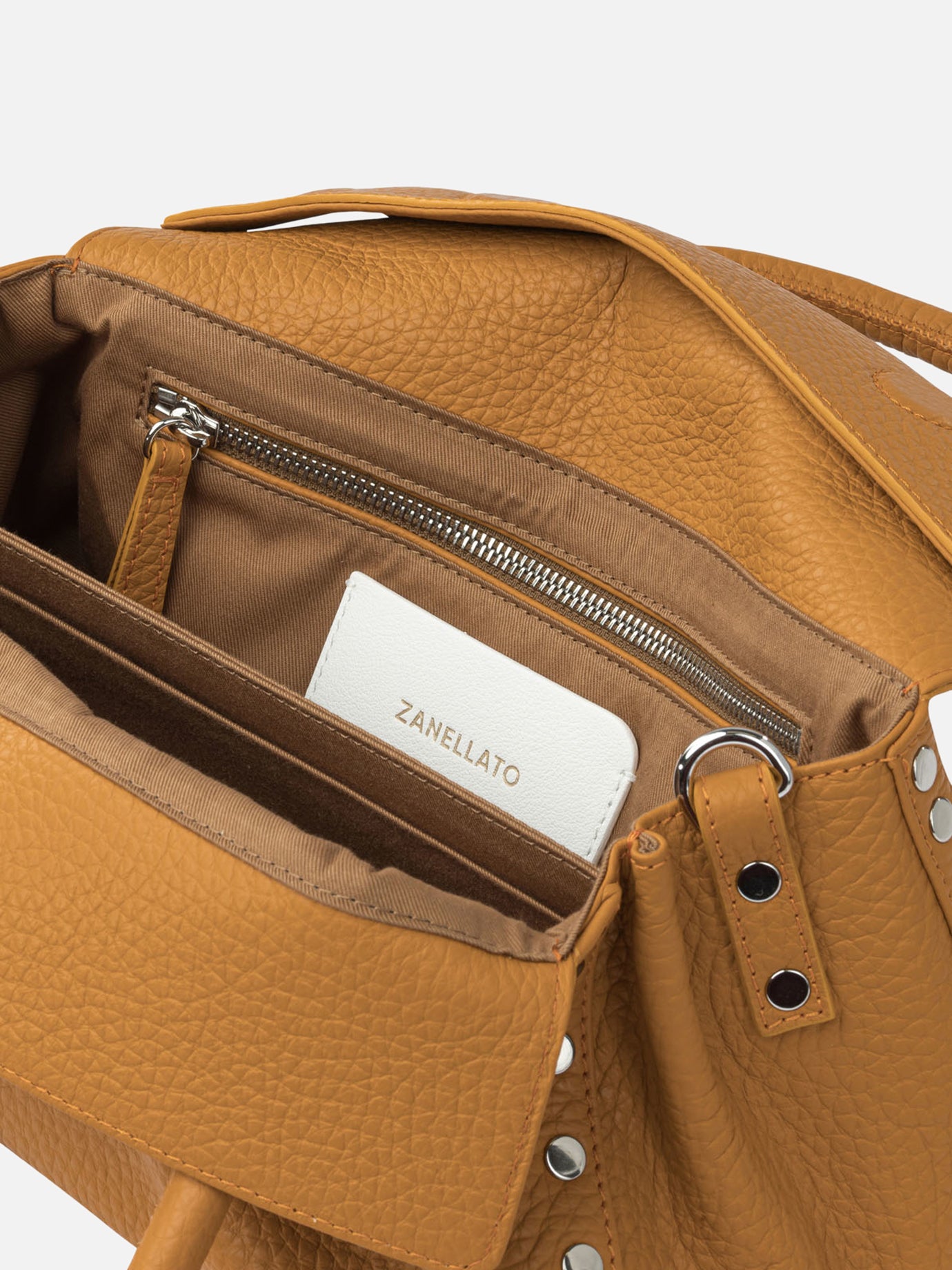Medium bags 100% brass Orange - Zanellato Women | PDP | VIETTI Online Store | Zoom-Modal_5