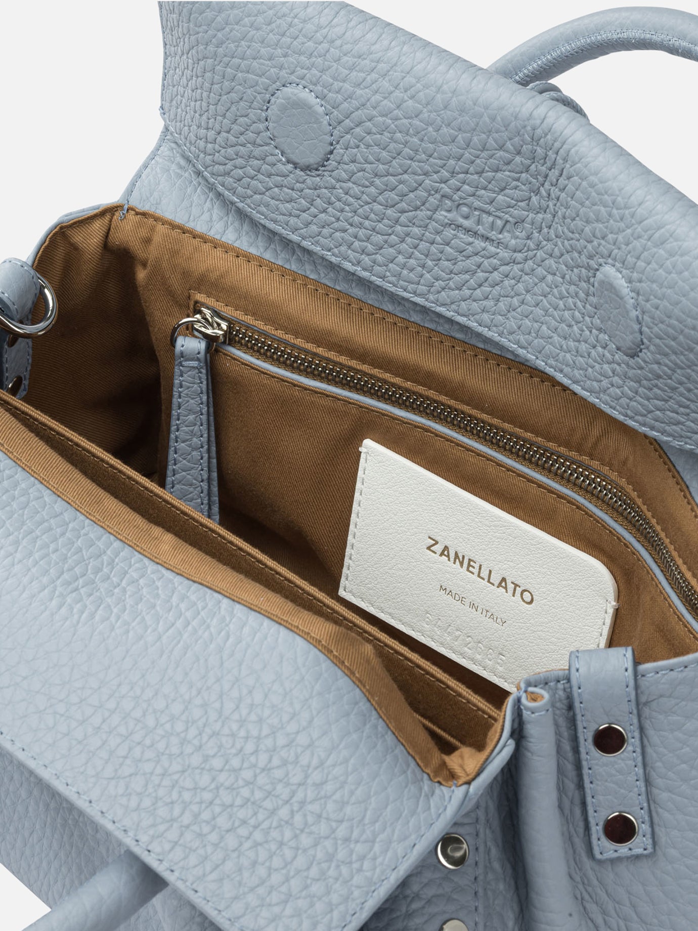 Borse medie 100% brass Blu - Zanellato Donna | PDP | VIETTI Online Store | Zoom-Modal_5