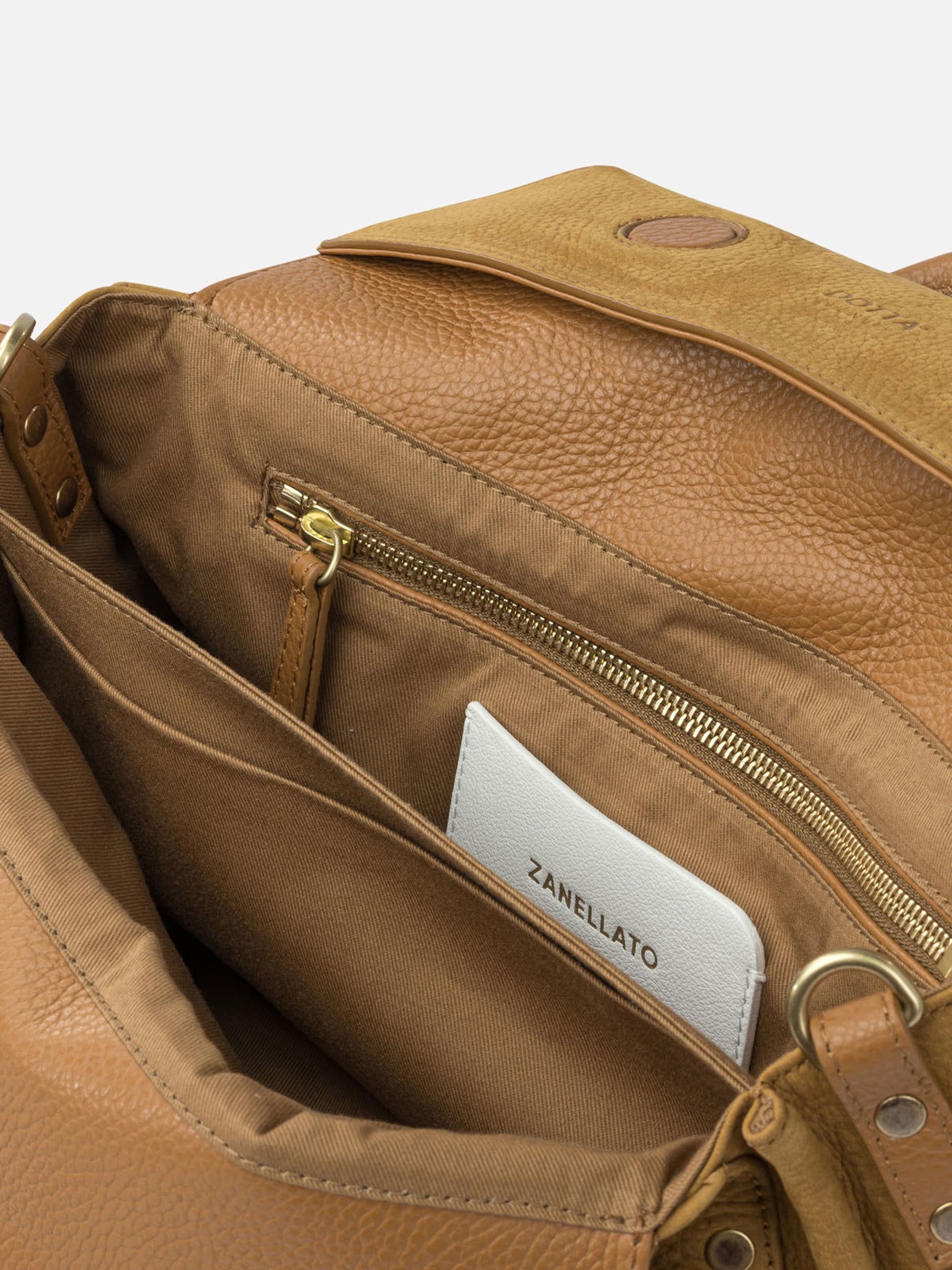 Medium bags 100% leather Brown - Zanellato Women | PDP | VIETTI Online Store | Zoom-Modal_5