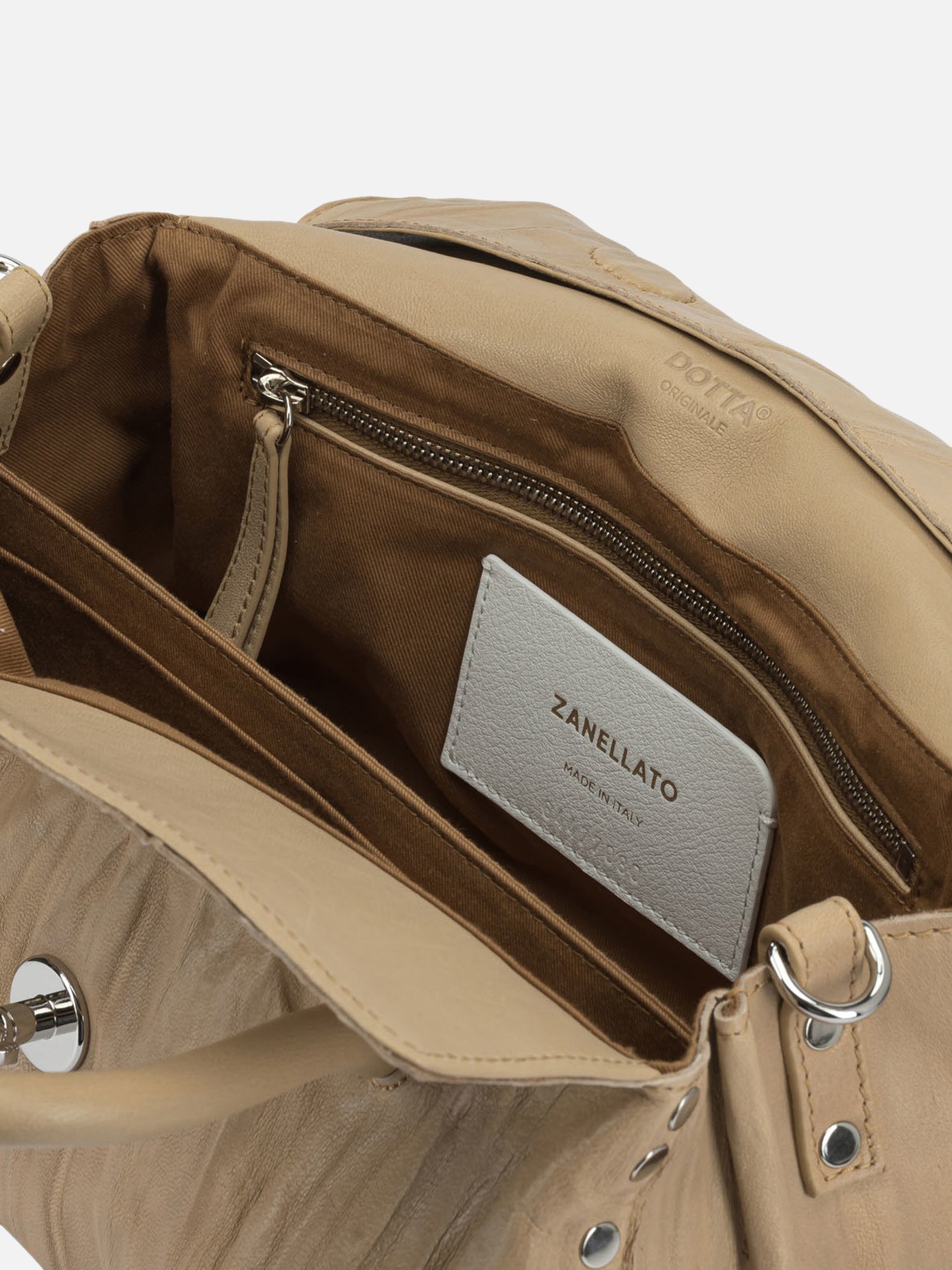 Medium bags 100% leather Beige - Zanellato Women | PDP | VIETTI Online Store | Zoom-Modal_5