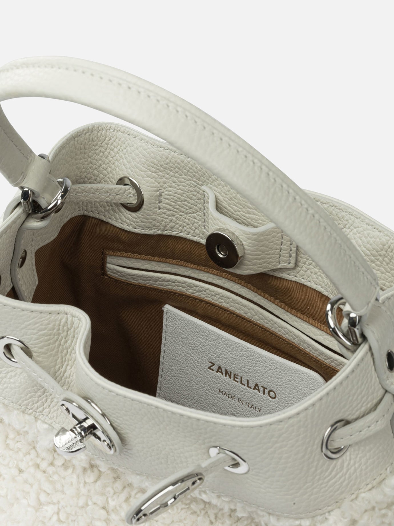Borse piccole 100% leather Bianco - Zanellato Donna | PDP | VIETTI Online Store | Zoom-Modal_5
