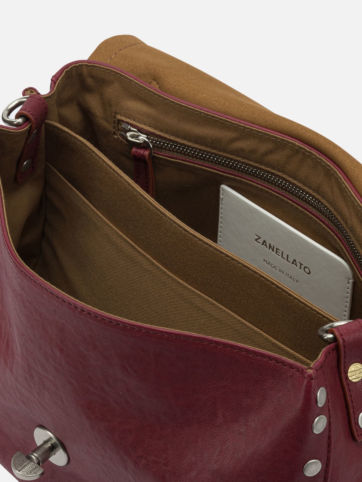 Medium bags 100% leather Red - Zanellato Women | PDP | VIETTI Online Store | Zoom-Modal_5