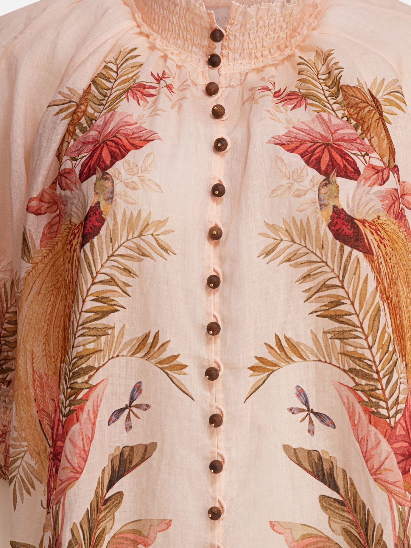 Casual shirts Floral Beige - Zimmermann Women | PDP | VIETTI Online Store | Zoom-Modal_8