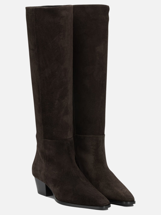 Aeyde "Medea" Knee-High Boots Brown