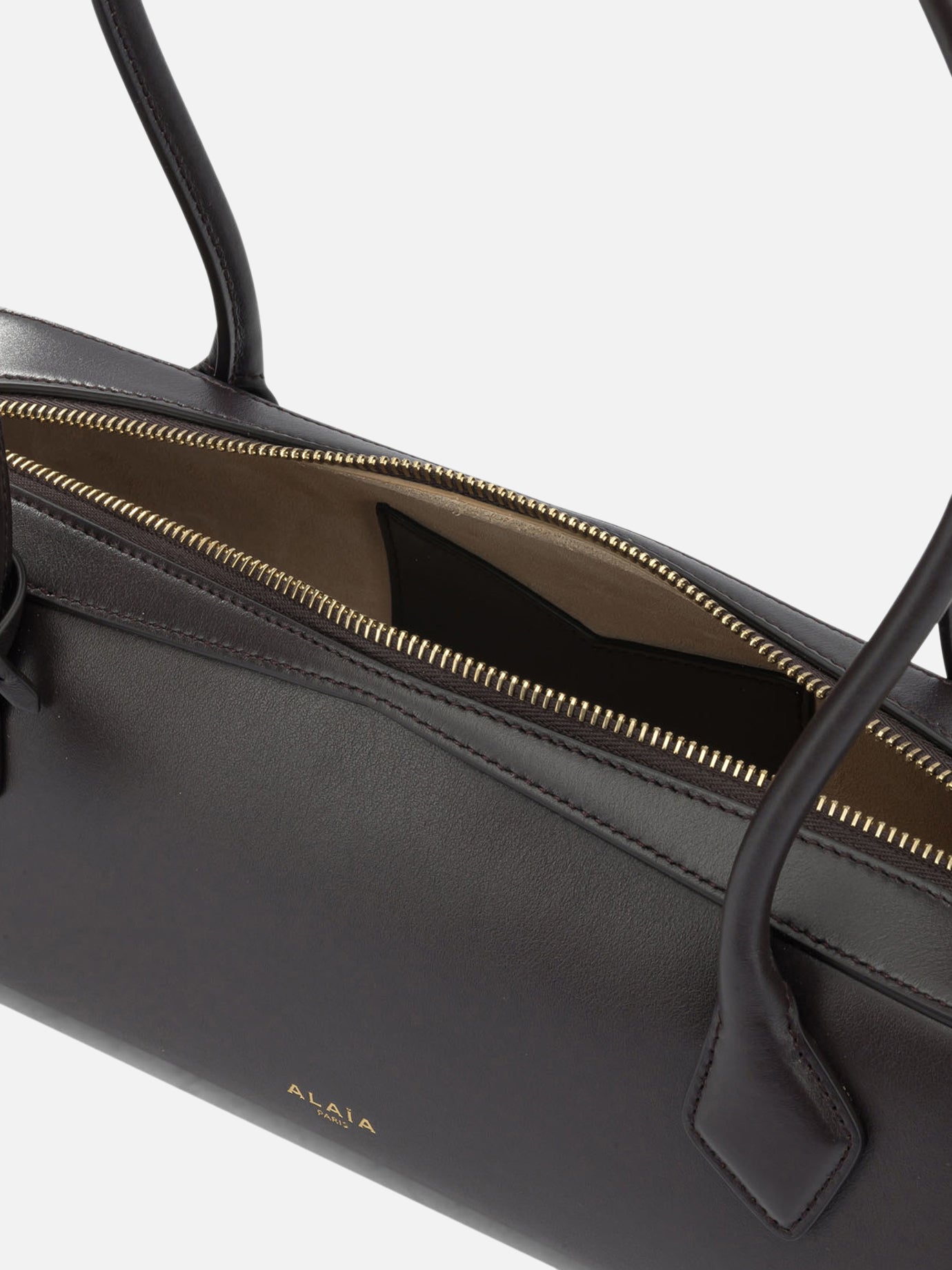 Medium bags 100% calf leather Brown - Alaïa Women | PDP | VIETTI Online Store | Zoom-Modal_5