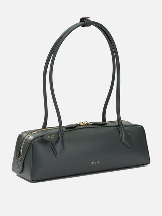 Alaïa "Le Teckel" Medium Shoulder Bag Green