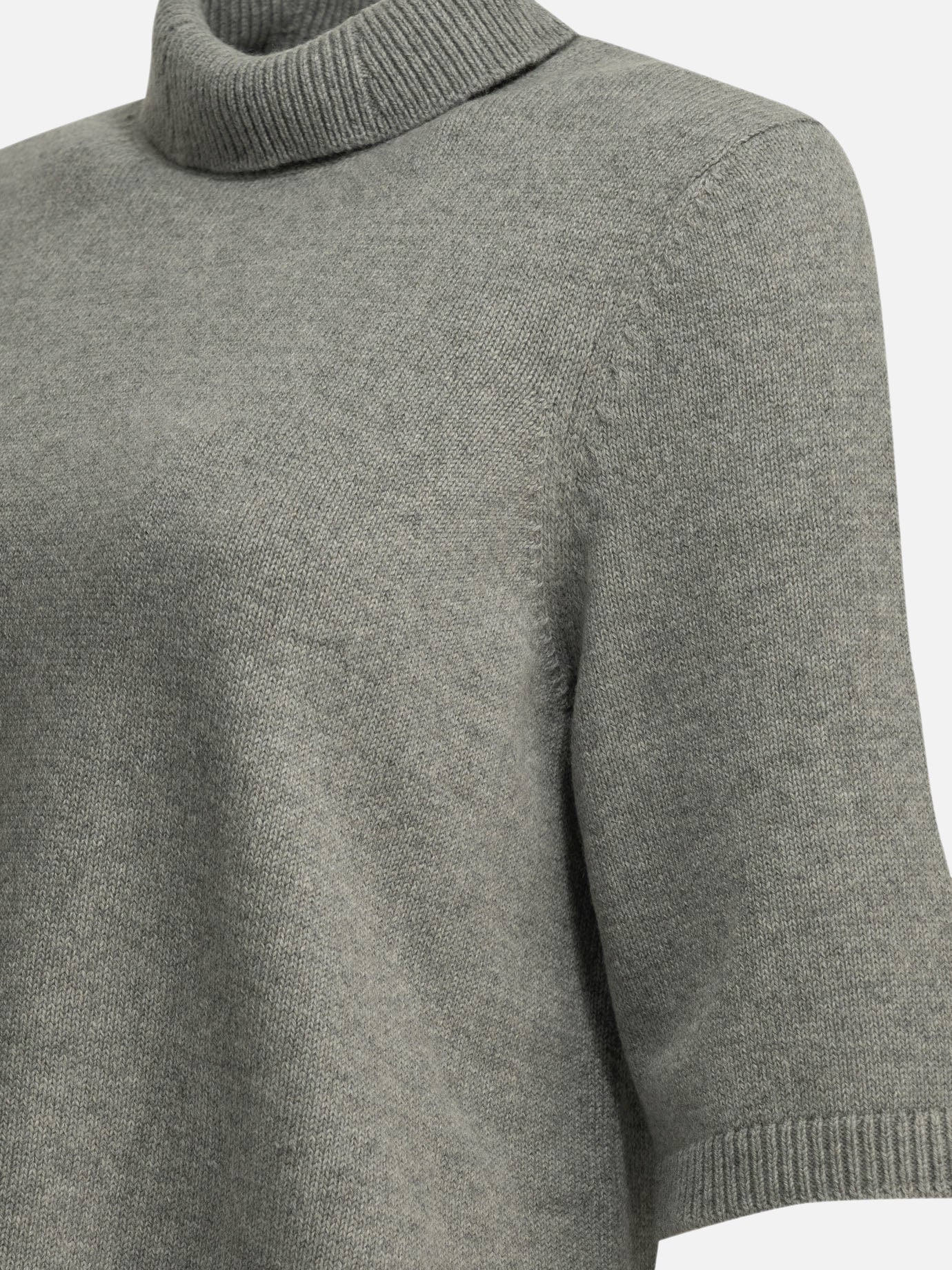 Turtleneck sweaters Solid colour Grey - Alaïa Women | PDP | VIETTI Online Store | Zoom-Modal_6