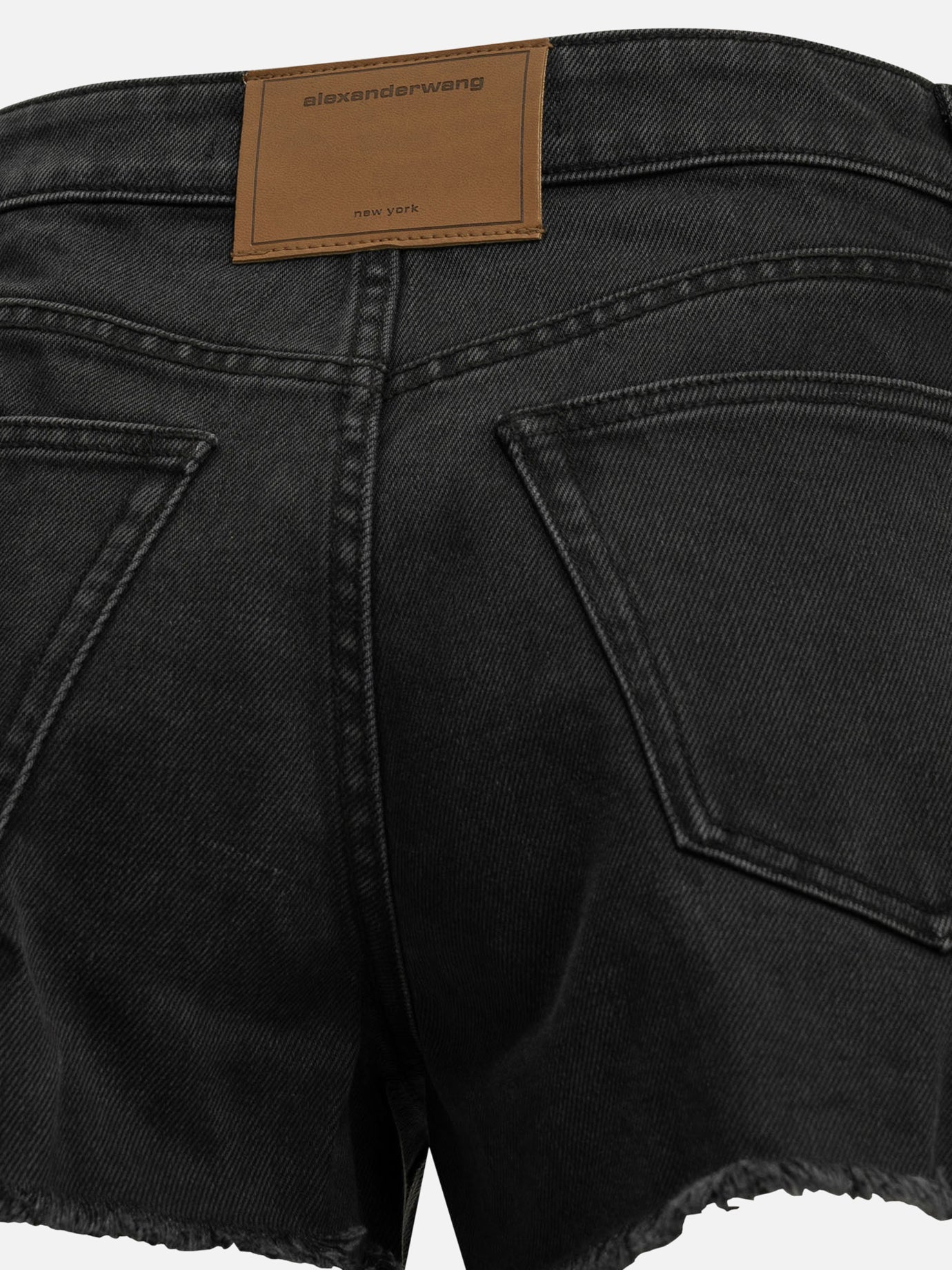 Five pockets shorts Logo Black - Alexander Wang Women | PDP | VIETTI Online Store | Zoom-Modal_4