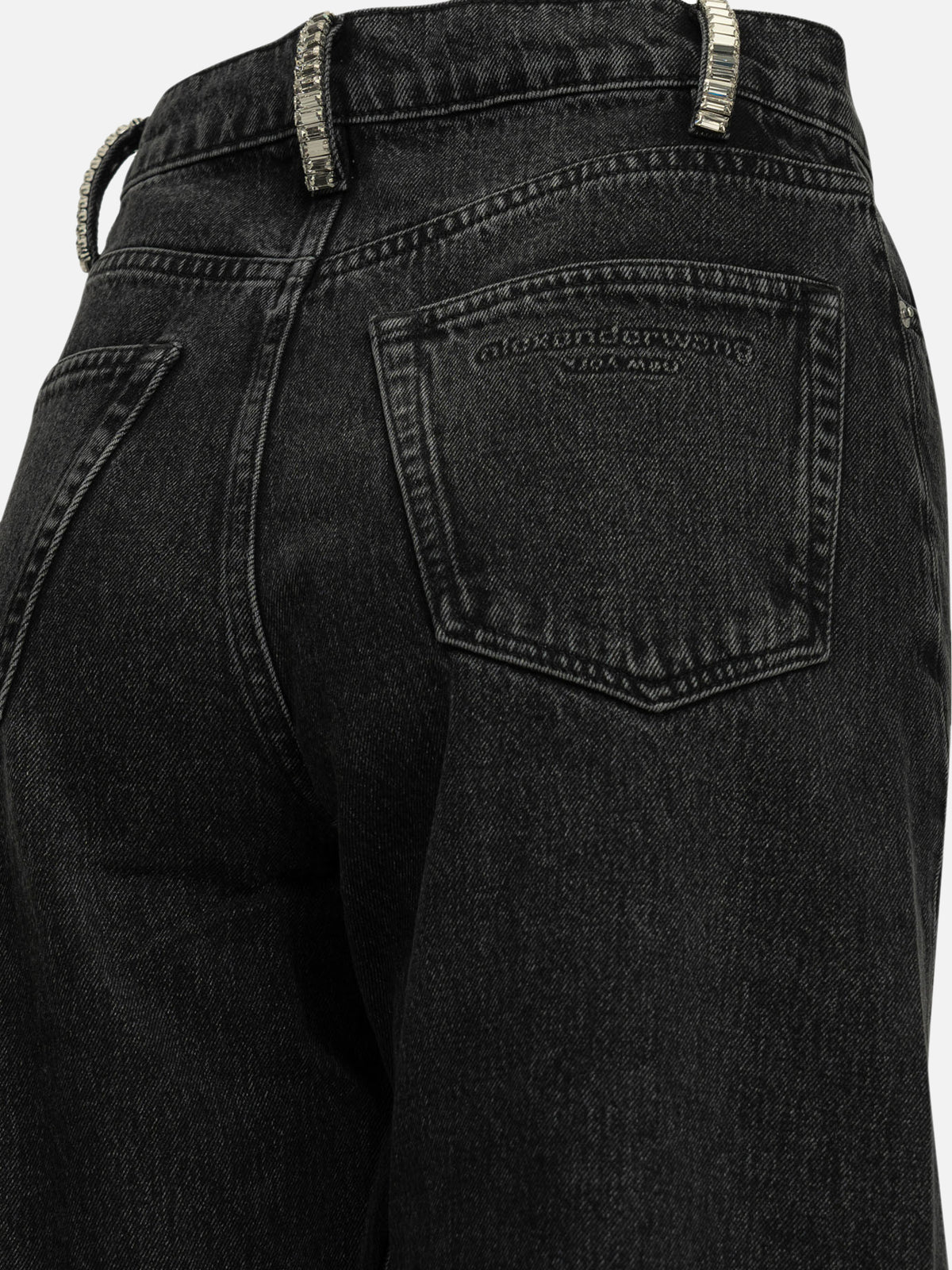 Alexander Wang Wide-leg jeans Black
