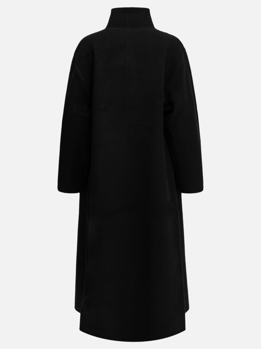 Almada Label "Kaity" Long Coat - Black