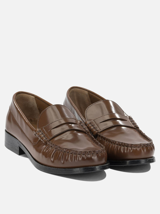 Loafers 100% cow leather - 100% cow leather Brown - Alohas Women | PLP | VIETTI Online Store | 2