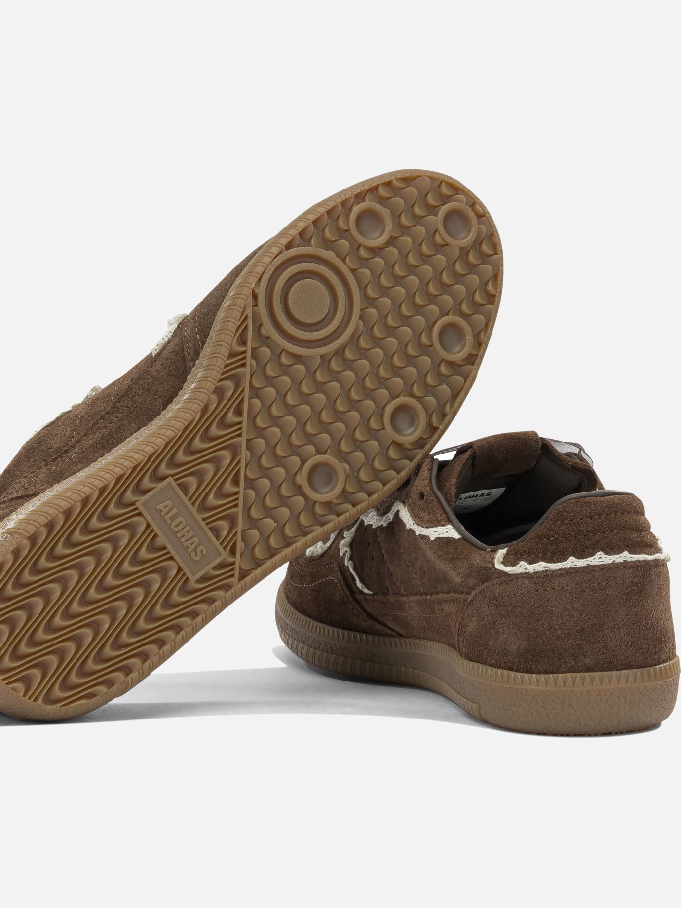 Low top sneakers 100% cow leather - 100% rubber Brown - Alohas Women | PDP | VIETTI Online Store | Zoom-Modal_5