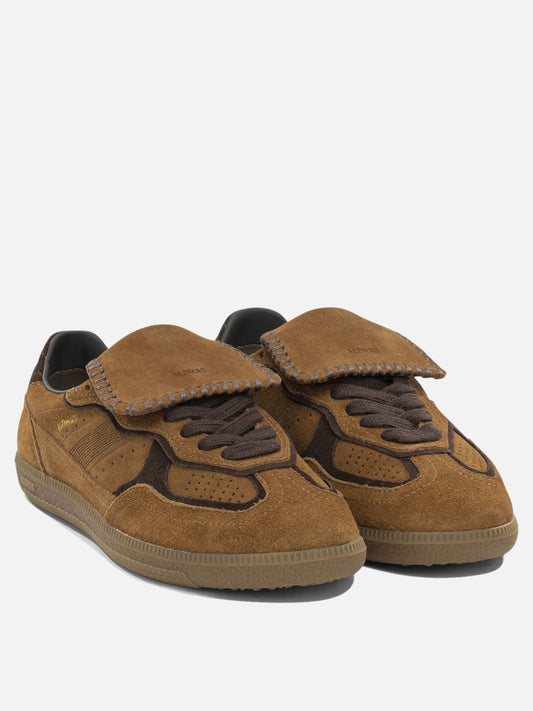 Low top sneakers 100% cow leather - 100% rubber Brown - Alohas Women | PLP | VIETTI Online Store | 2