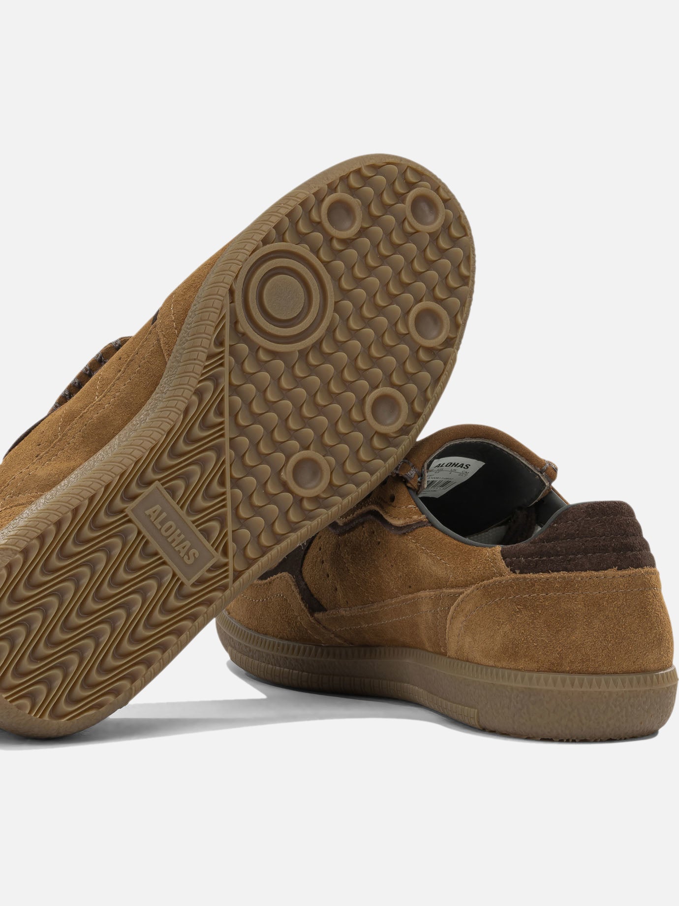 Low top sneakers 100% cow leather - 100% rubber Brown - Alohas Women | PDP | VIETTI Online Store | Zoom-Modal_5