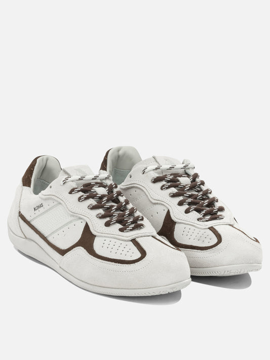 Low top sneakers 100% cow leather - 100% rubber White - Alohas Women | PLP | VIETTI Online Store | 2