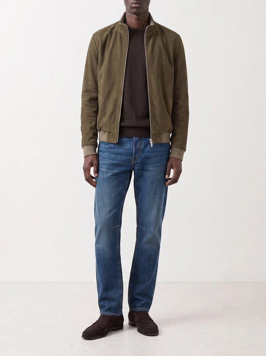 Leather jackets Solid colour Beige - Altum Men | PLP | VIETTI Online Store | 2