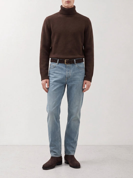 Maglioni dolcevita Solid colour Marrone - Altum Uomo | PLP | VIETTI Online Store | 2