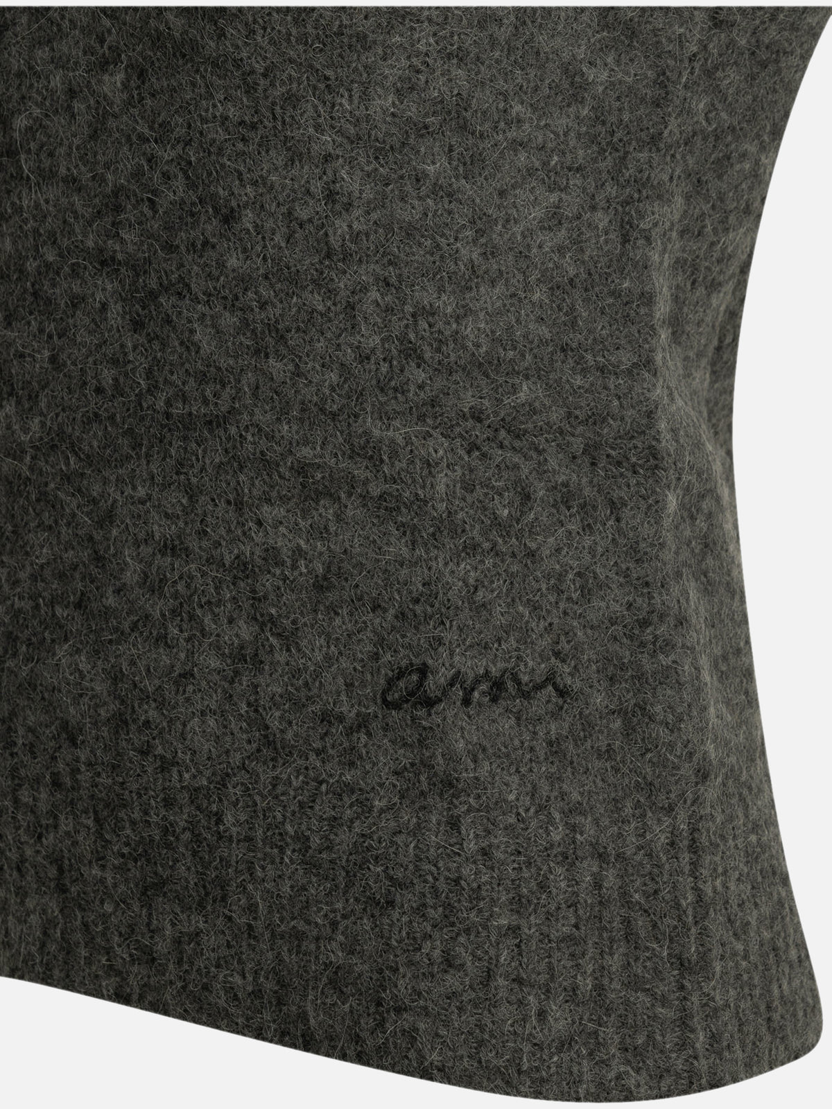 Ami Paris Logo Vest Grey