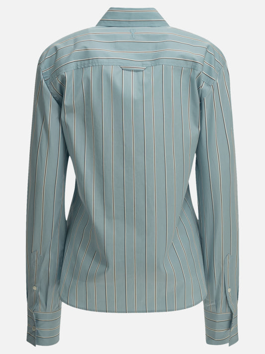Camicie casual Logo Azzurro - Ami Paris Donna | PDP | VIETTI Online Store | 2