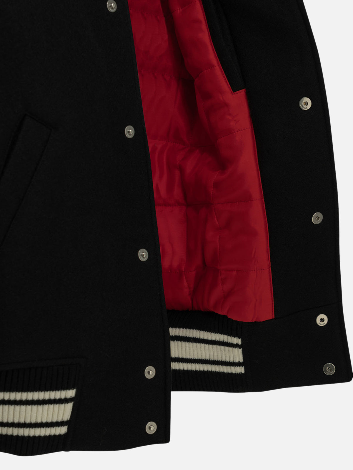 Ami Paris "Teddy" Bomber Jacket Black