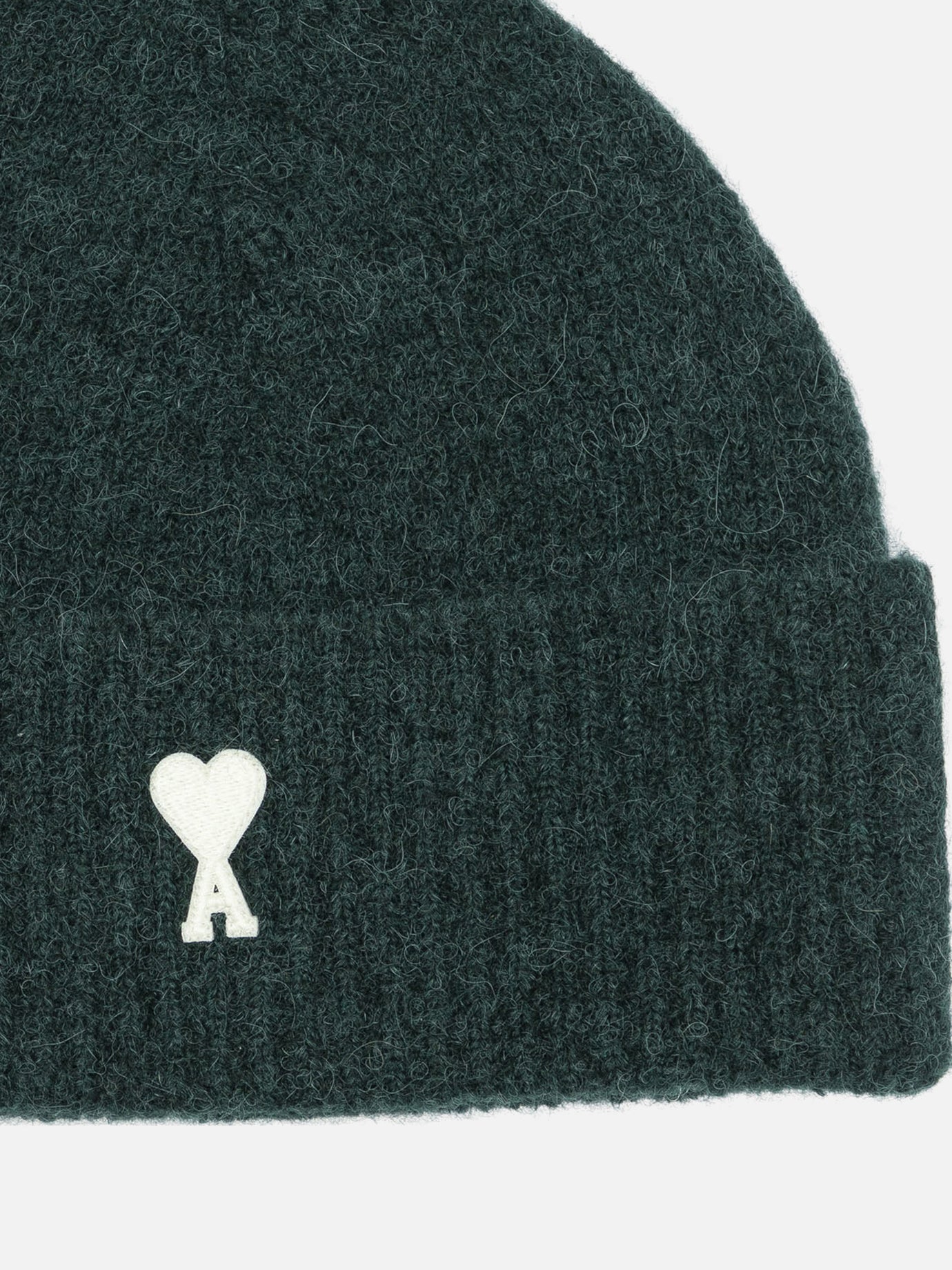 Ami Paris Alpaca Beanie Green