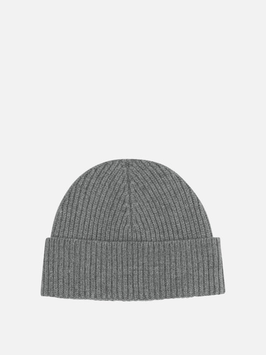 Ami Paris "Ami de Coeur" Beanie Grey