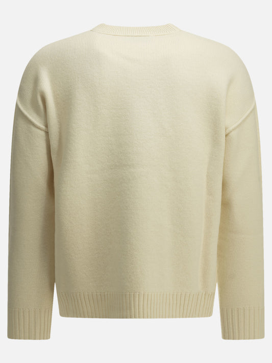 Crewneck sweaters Logo White - Ami Paris Men | PLP | VIETTI Online Store | 2