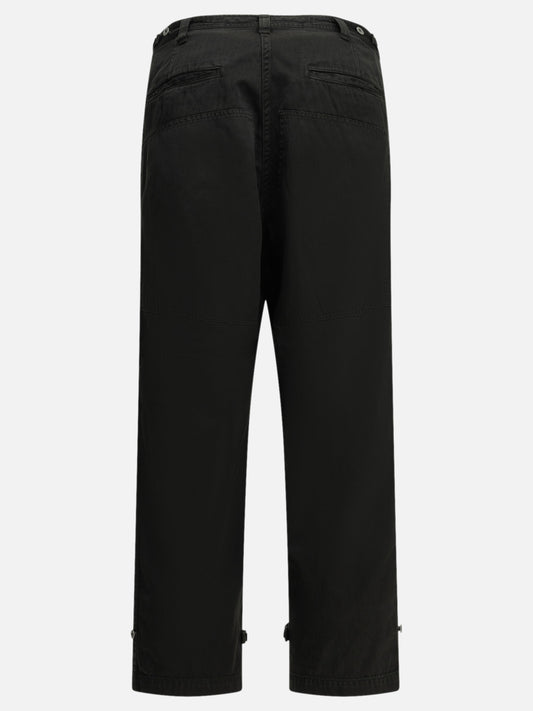A.Presse "Double Knee" Cargo Pants Black