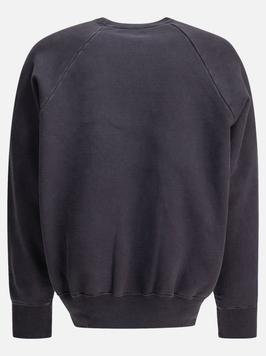A.Presse "Vintage" Crew-Neck Sweatshirt Purple