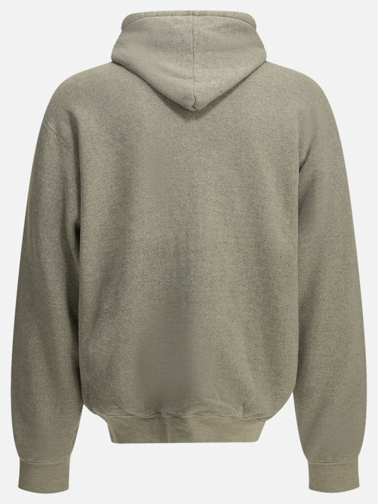A.Presse "Vintage Parka" Zip-Up Sweatshirt Grey