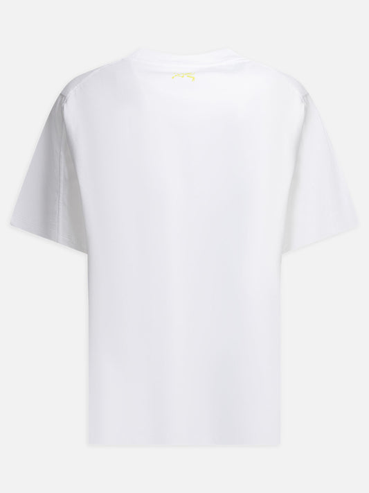 Arc'teryx "Kragg Cotton Lithographica SS" crewneck T-shirt White