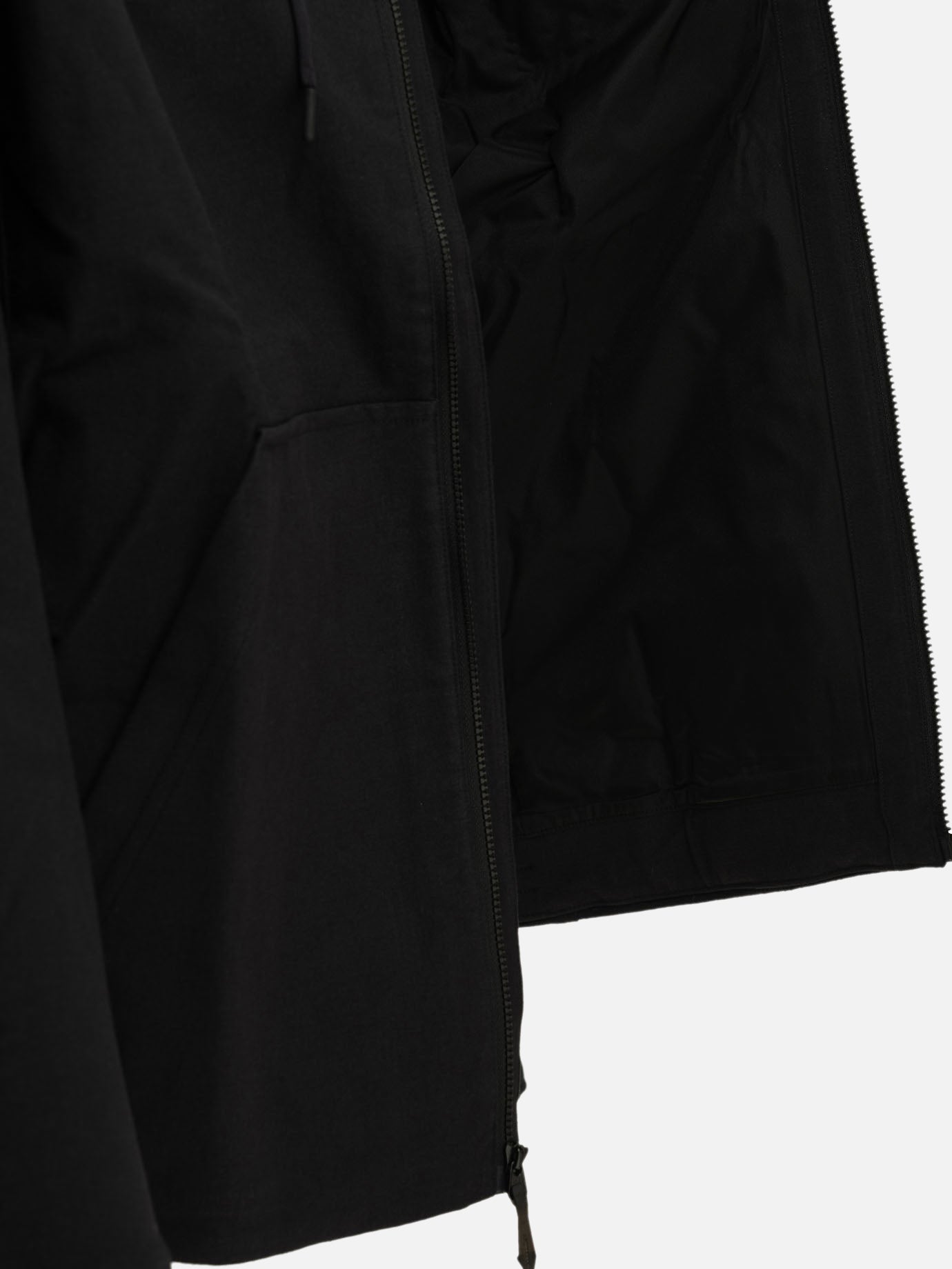 Arc'teryx "Cronin AR" Zip-Up Sweatshirt Black