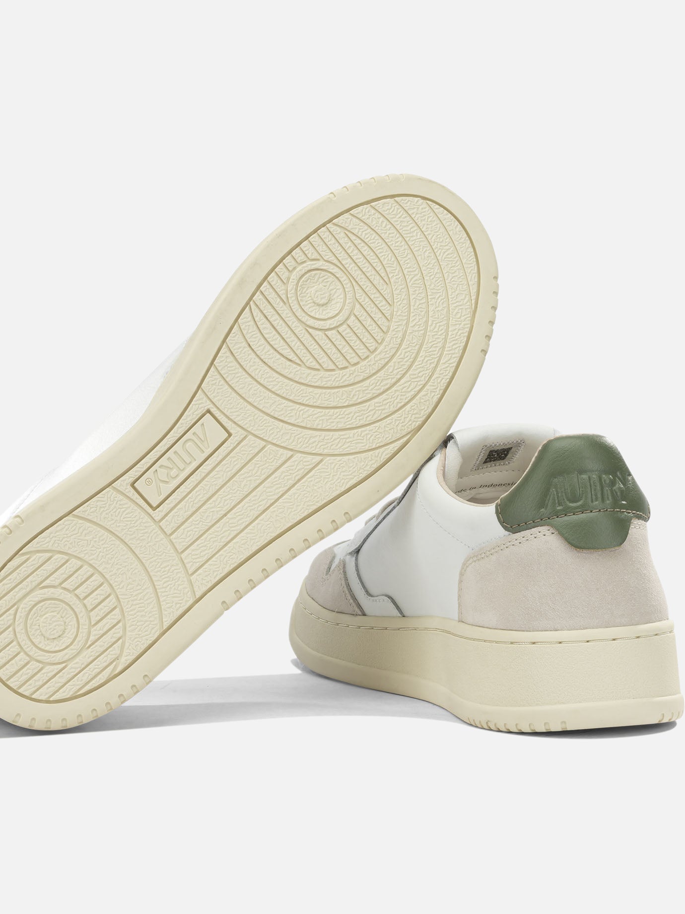 Low top sneakers 70% cow leather 20% suede cow leather 10% nylon - 100% rubber White - Autry Men | PDP | VIETTI Online Store | Zoom-Modal_5