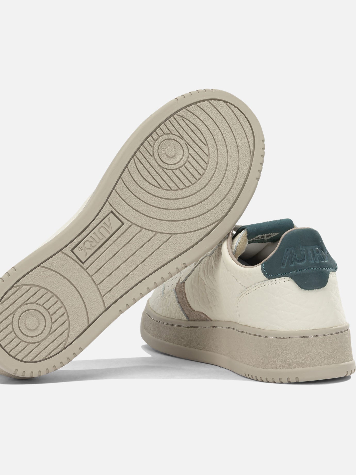 Sneaker basse 85% cow leather 10% suede cow leather 5% nabuk cow leather - 100% rubber Beige - Autry Uomo | PDP | VIETTI Online Store | Zoom-Modal_5