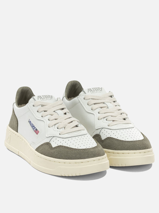 Low top sneakers 80% cow leather 20% suede cow leather - 100% rubber White - Autry Women | PLP | VIETTI Online Store | 2