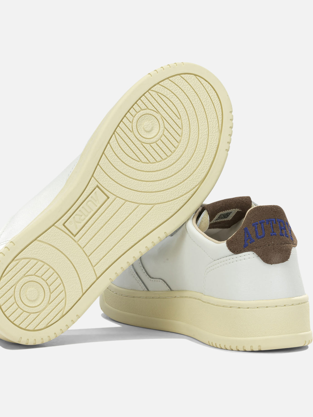Autry "Medalist Low" Low-Top Sneakers Brown