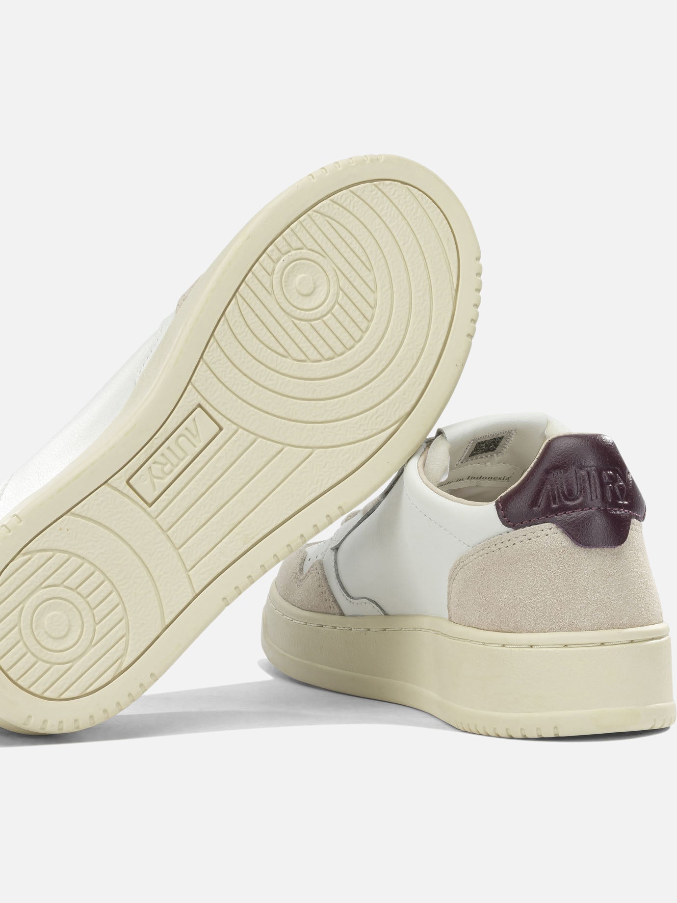 Low top sneakers 70% cow leather 20% suede cow leather 10% nylon - 100% rubber White - Autry Women | PDP | VIETTI Online Store | Zoom-Modal_5