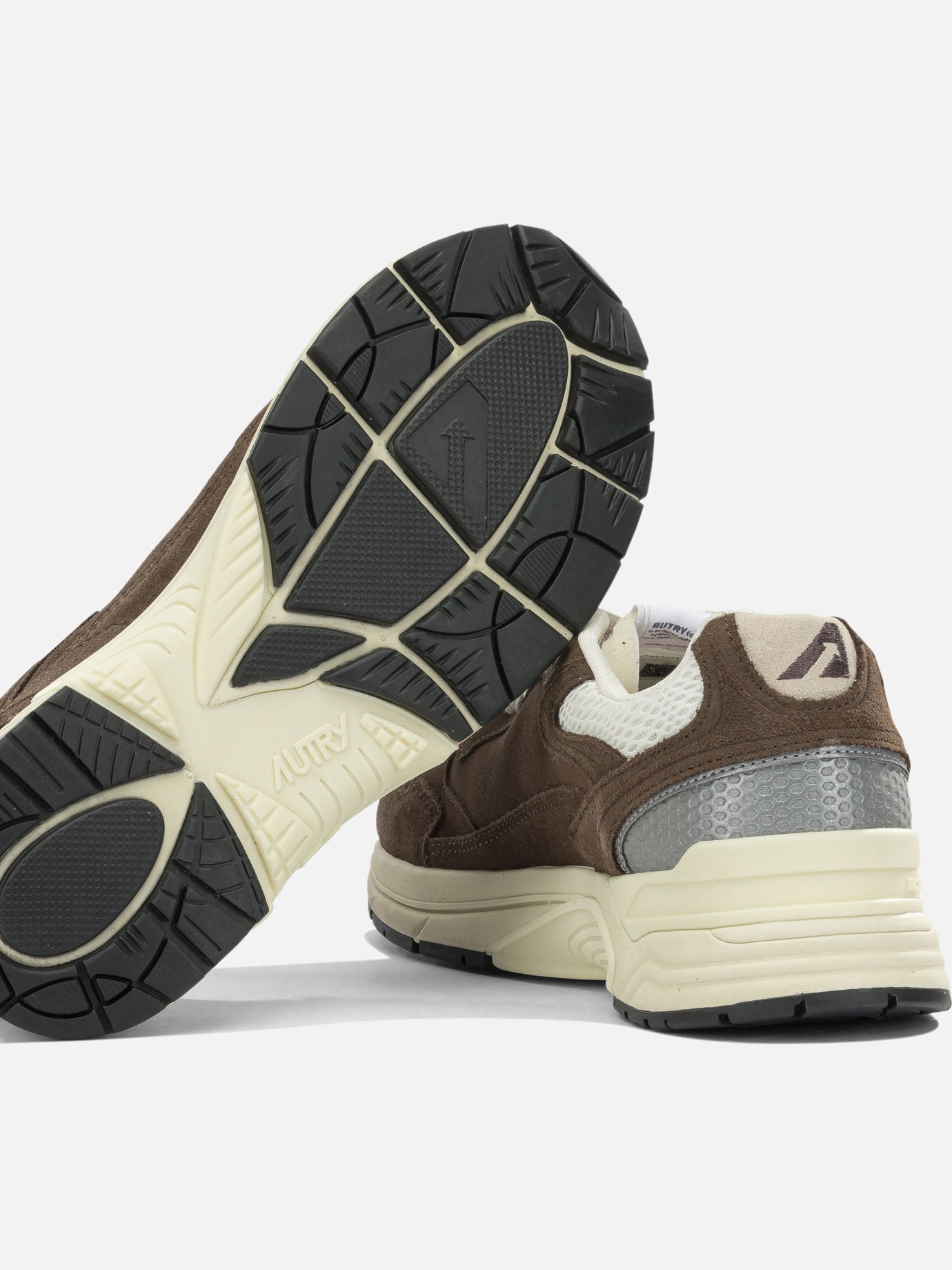 Low top sneakers 70% suede cow leather 15% polyester 10% nylon 5% polyurethane - 40% rubber phylon 40% rubber 20% tpu Brown - Autry Men | PDP | VIETTI Online Store | Zoom-Modal_5
