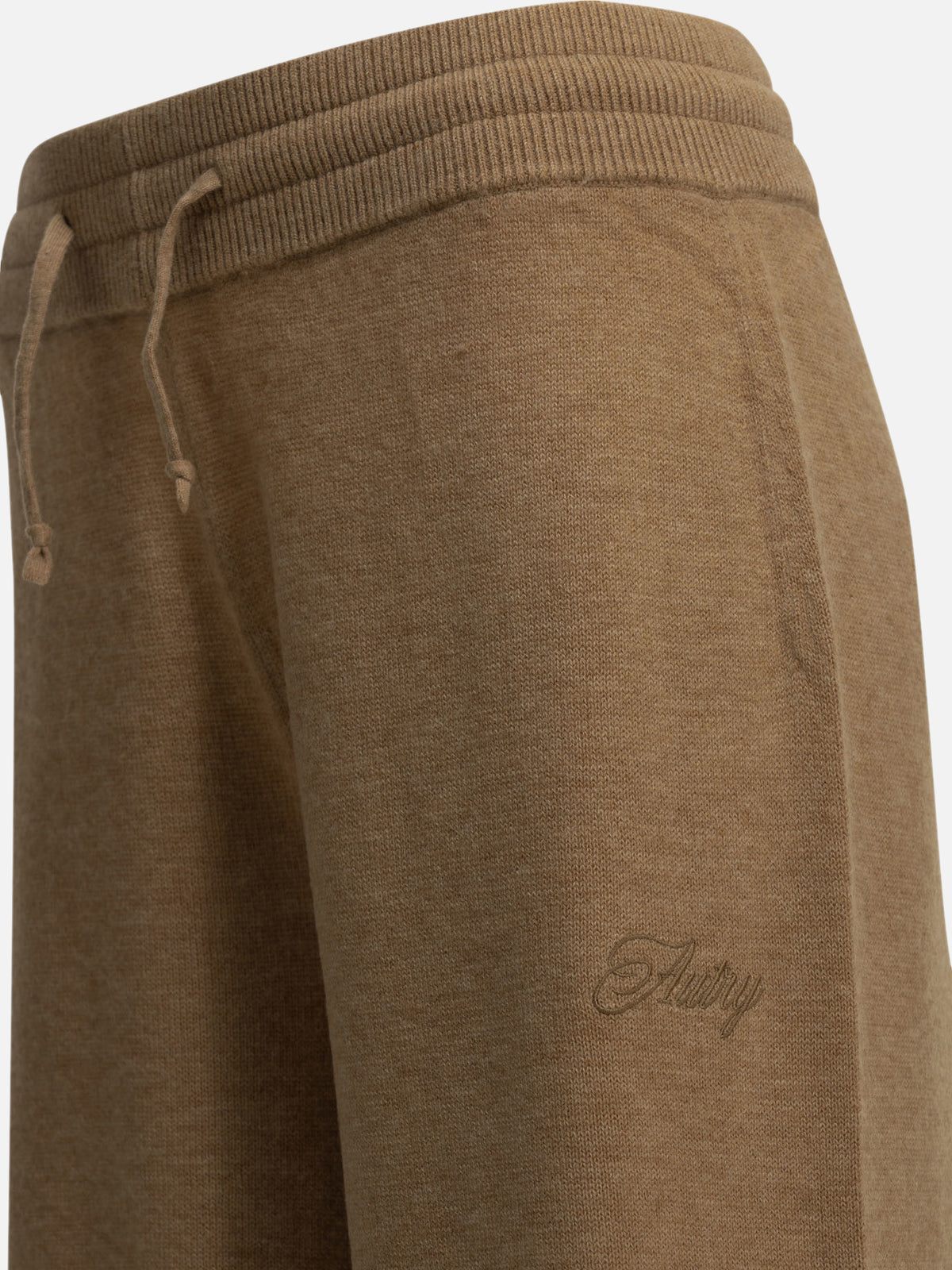 Autry Casual wool and cashmere pants Beige