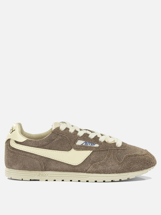 Autry "Windspin" Low-Top Sneakers Brown