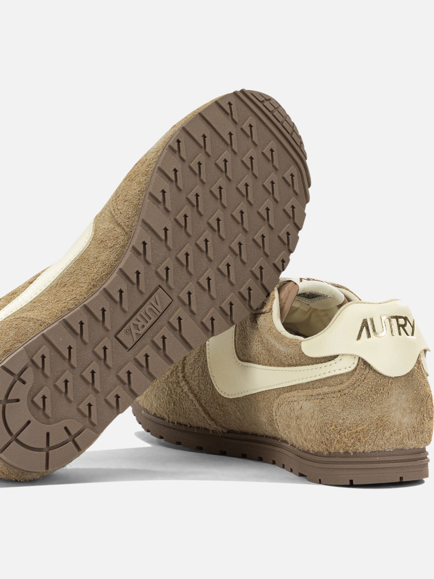 Low top sneakers 75% suede cow leather 15% cow leather 10% nylon - 100% rubber Brown - Autry Women | PDP | VIETTI Online Store | Zoom-Modal_5